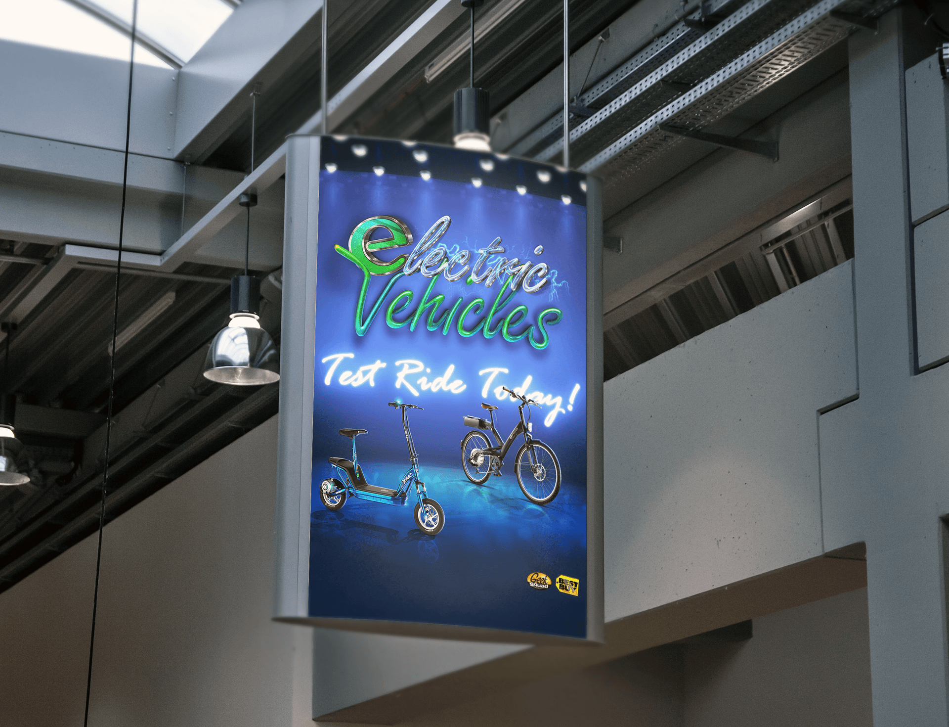 Best Buy: Electric Bike Poster