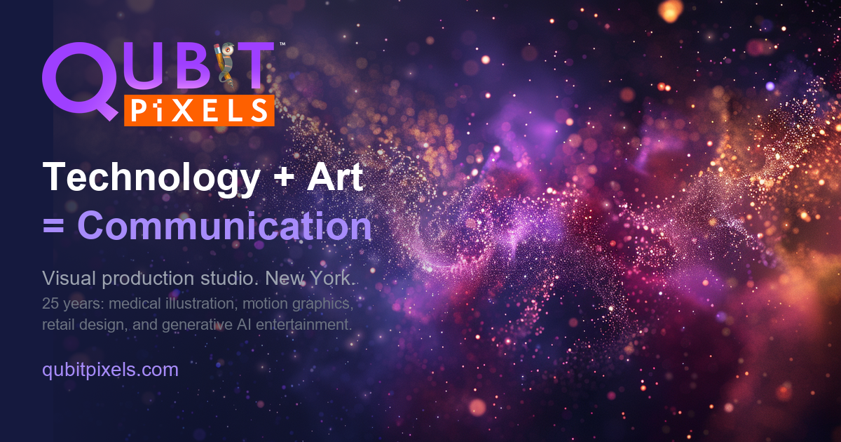 Brand + Print Design | Qubit Pixels